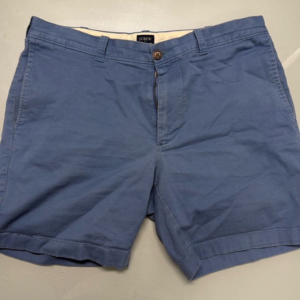 Blue J Crew Men’s Shorts - 7” Inseam - Like New Worn Once - Size 33